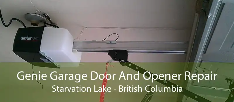 Genie Garage Door And Opener Repair Starvation Lake - British Columbia
