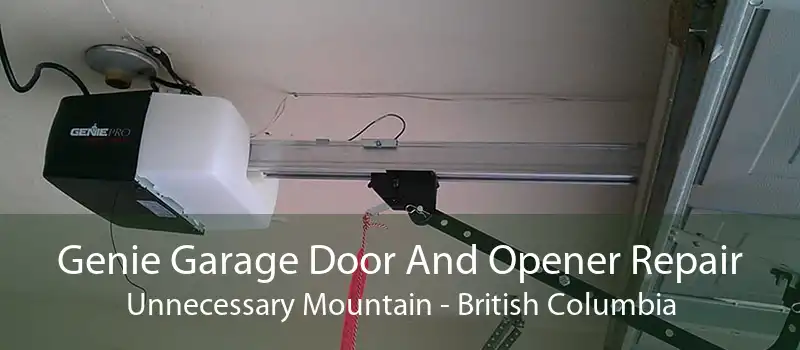 Genie Garage Door And Opener Repair Unnecessary Mountain - British Columbia