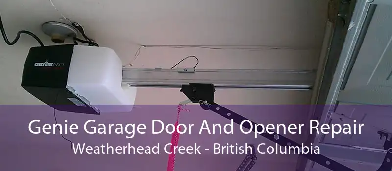 Genie Garage Door And Opener Repair Weatherhead Creek - British Columbia
