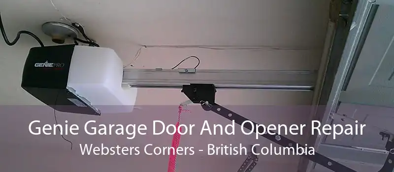 Genie Garage Door And Opener Repair Websters Corners - British Columbia