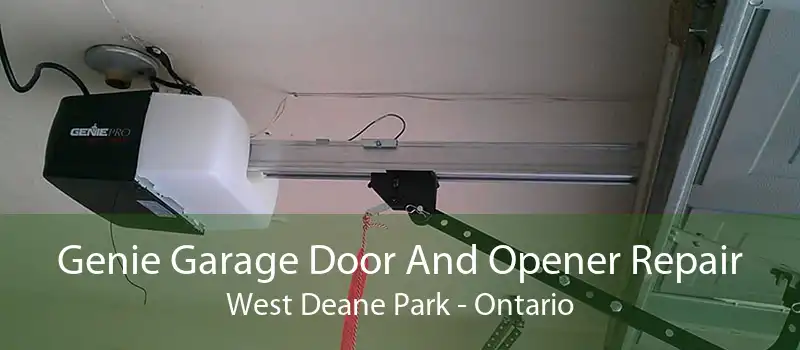 Genie Garage Door And Opener Repair West Deane Park - Ontario