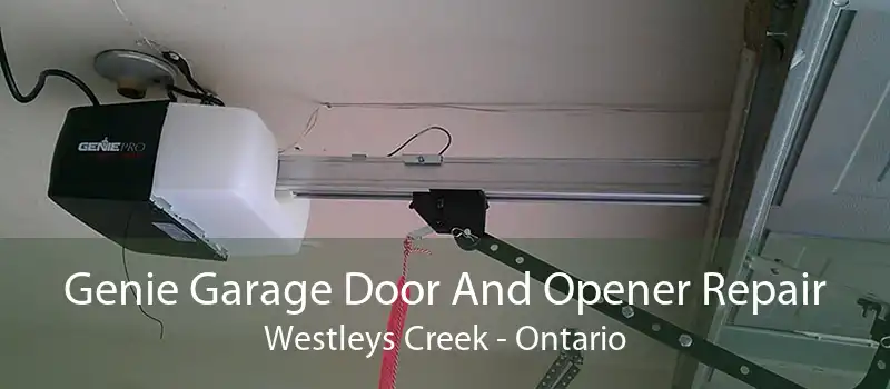 Genie Garage Door And Opener Repair Westleys Creek - Ontario