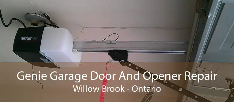 Genie Garage Door And Opener Repair Willow Brook - Ontario