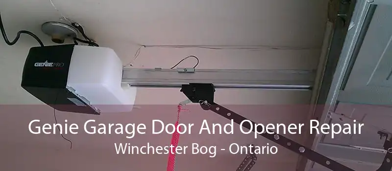 Genie Garage Door And Opener Repair Winchester Bog - Ontario