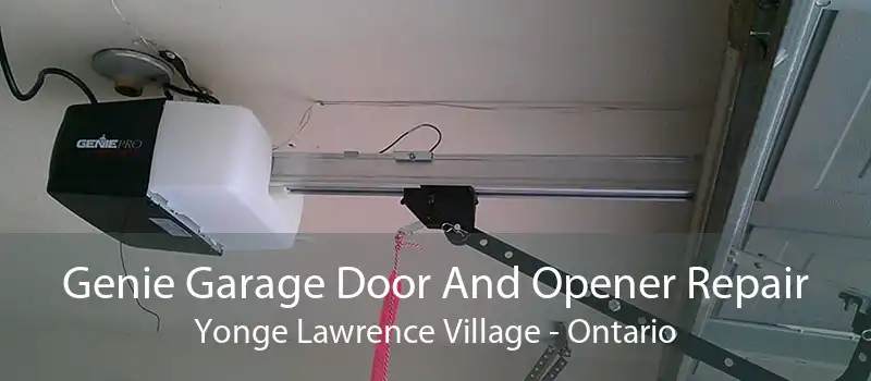 Genie Garage Door And Opener Repair Yonge Lawrence Village - Ontario