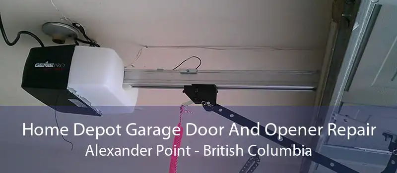 Home Depot Garage Door And Opener Repair Alexander Point - British Columbia