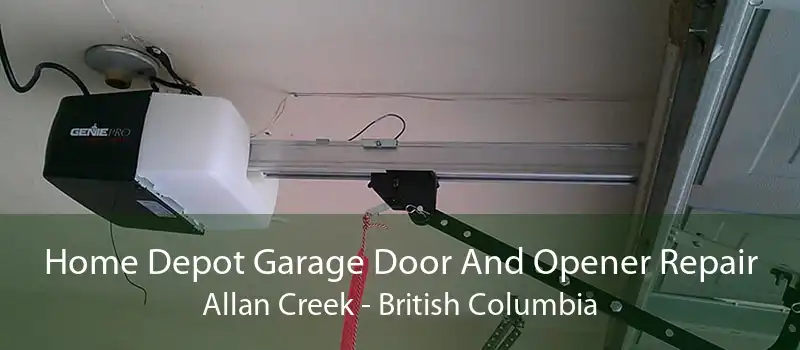 Home Depot Garage Door And Opener Repair Allan Creek - British Columbia