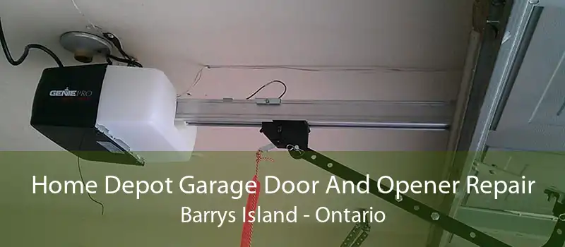 Home Depot Garage Door And Opener Repair Barrys Island - Ontario