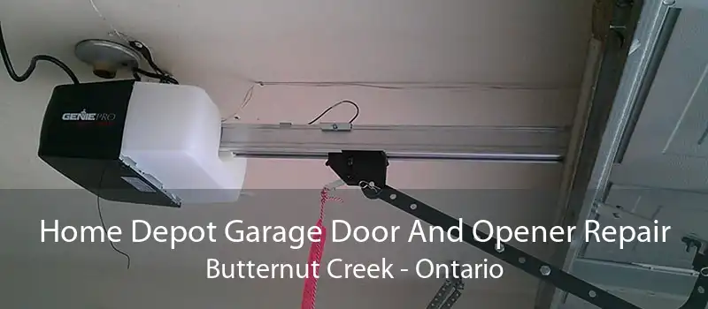 Home Depot Garage Door And Opener Repair Butternut Creek - Ontario