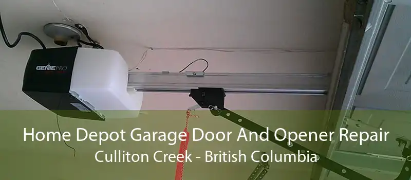 Home Depot Garage Door And Opener Repair Culliton Creek - British Columbia