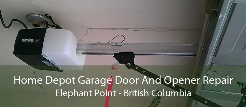 Home Depot Garage Door And Opener Repair Elephant Point - British Columbia