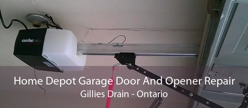 Home Depot Garage Door And Opener Repair Gillies Drain - Ontario