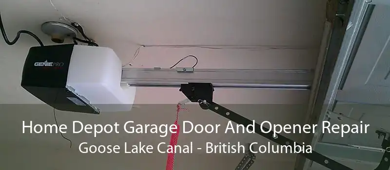 Home Depot Garage Door And Opener Repair Goose Lake Canal - British Columbia