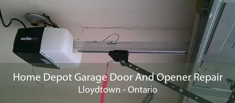 Home Depot Garage Door And Opener Repair Lloydtown - Ontario