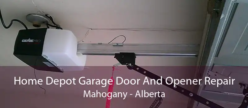 Home Depot Garage Door And Opener Repair Mahogany - Alberta