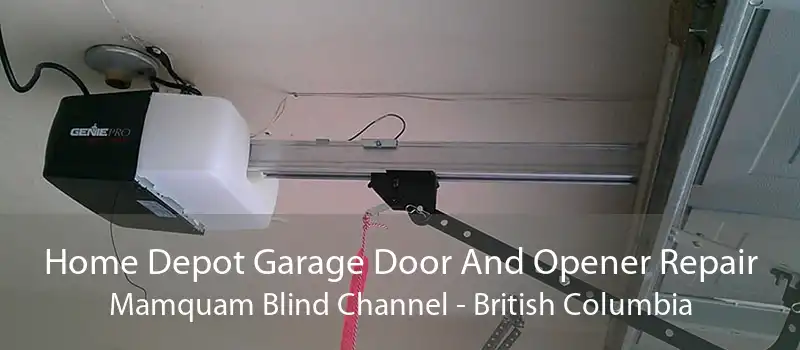 Home Depot Garage Door And Opener Repair Mamquam Blind Channel - British Columbia