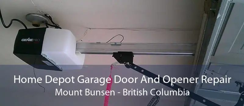 Home Depot Garage Door And Opener Repair Mount Bunsen - British Columbia