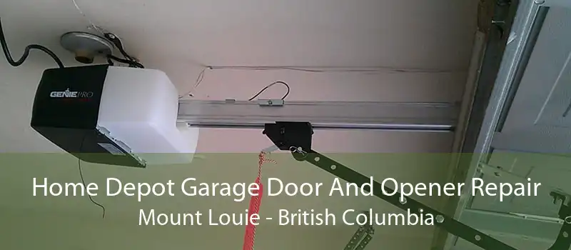 Home Depot Garage Door And Opener Repair Mount Louie - British Columbia