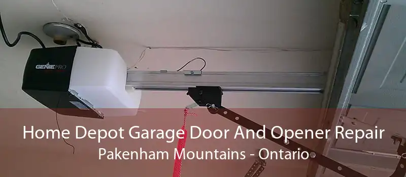 Home Depot Garage Door And Opener Repair Pakenham Mountains - Ontario