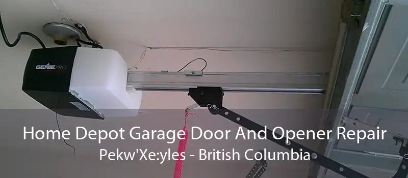 Home Depot Garage Door And Opener Repair Pekw'Xe:yles - British Columbia
