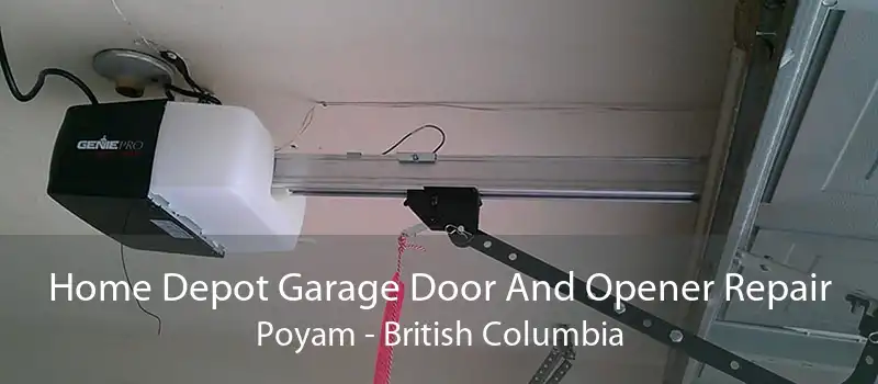 Home Depot Garage Door And Opener Repair Poyam - British Columbia