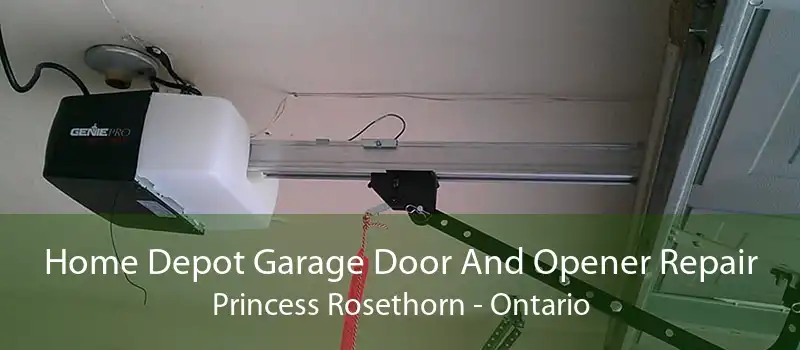 Home Depot Garage Door And Opener Repair Princess Rosethorn - Ontario