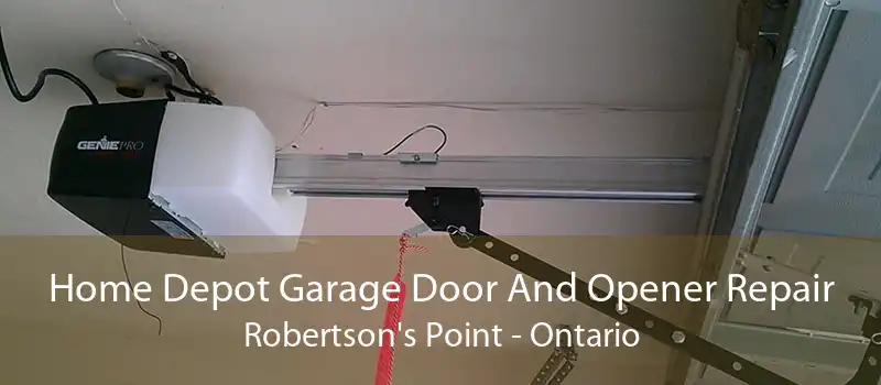 Home Depot Garage Door And Opener Repair Robertson's Point - Ontario