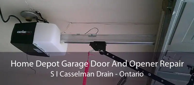 Home Depot Garage Door And Opener Repair S I Casselman Drain - Ontario
