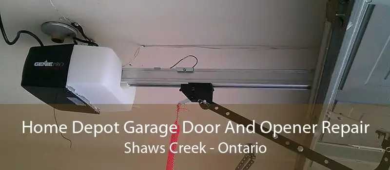 Home Depot Garage Door And Opener Repair Shaws Creek - Ontario