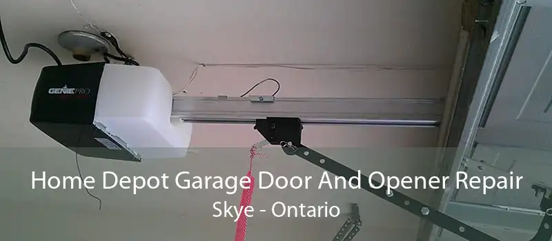 Home Depot Garage Door And Opener Repair Skye - Ontario