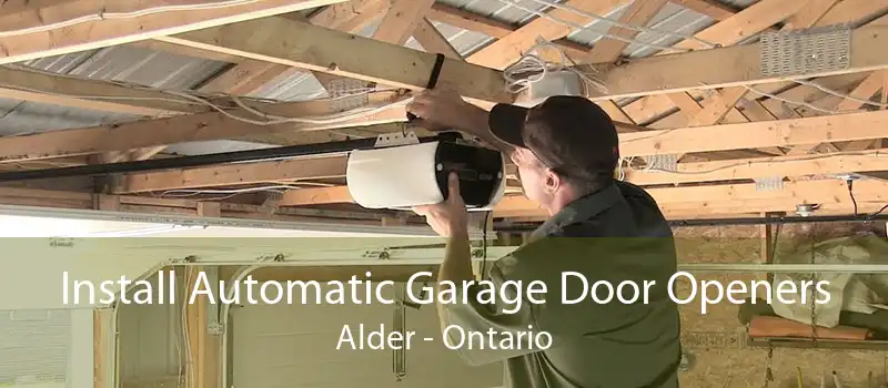 Install Automatic Garage Door Openers Alder - Ontario