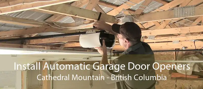 Install Automatic Garage Door Openers Cathedral Mountain - British Columbia