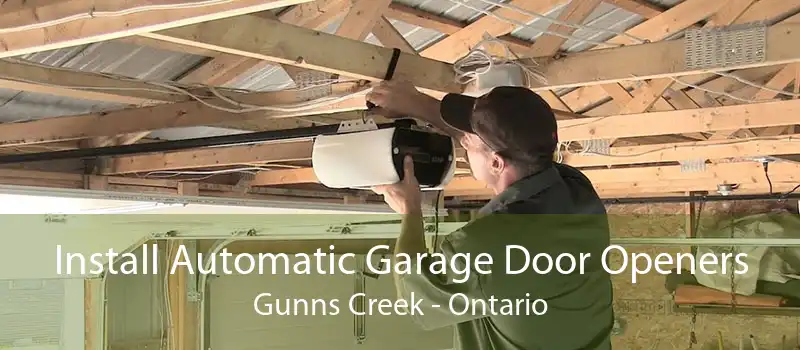 Install Automatic Garage Door Openers Gunns Creek - Ontario