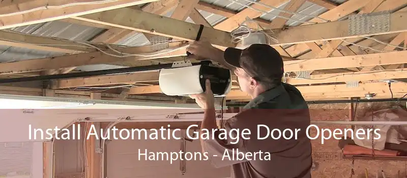 Install Automatic Garage Door Openers Hamptons - Alberta