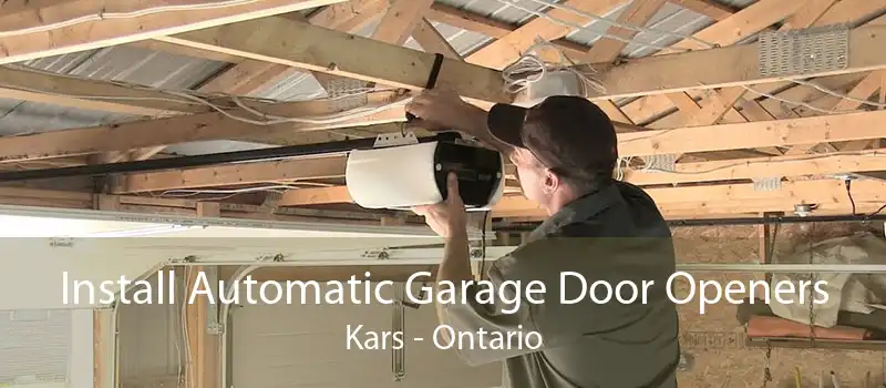 Install Automatic Garage Door Openers Kars - Ontario