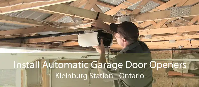 Install Automatic Garage Door Openers Kleinburg Station - Ontario