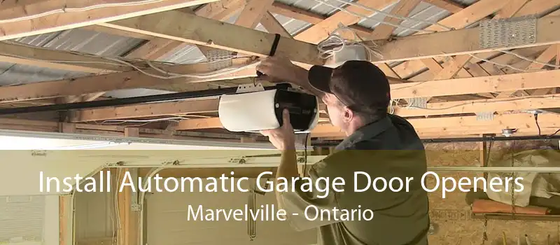 Install Automatic Garage Door Openers Marvelville - Ontario