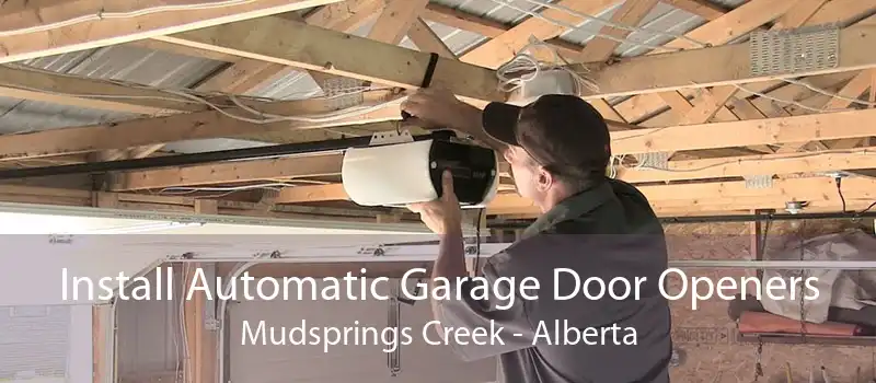 Install Automatic Garage Door Openers Mudsprings Creek - Alberta