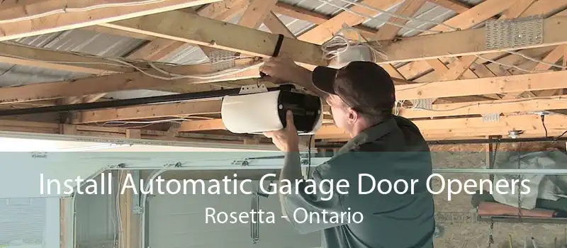Install Automatic Garage Door Openers Rosetta - Ontario