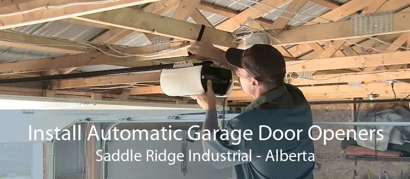 Install Automatic Garage Door Openers Saddle Ridge Industrial - Alberta