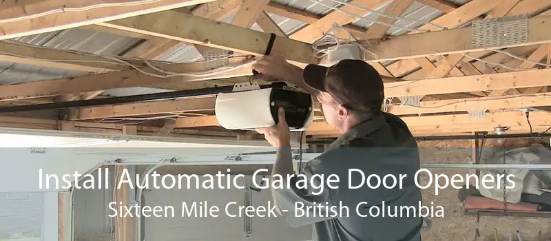Install Automatic Garage Door Openers Sixteen Mile Creek - British Columbia