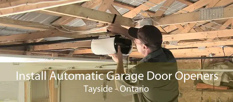 Install Automatic Garage Door Openers Tayside - Ontario