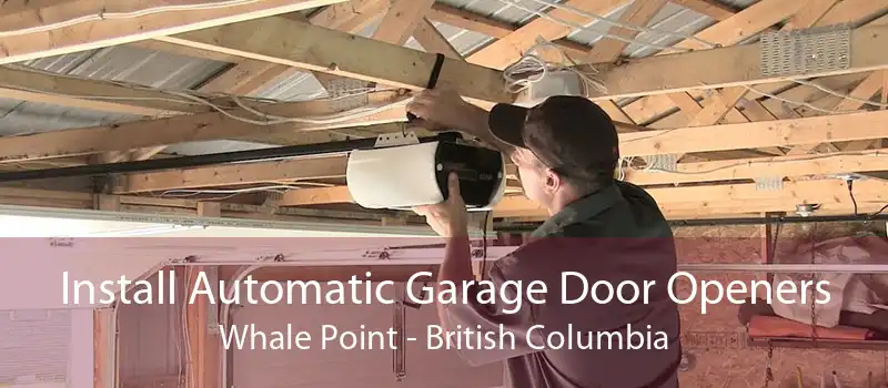 Install Automatic Garage Door Openers Whale Point - British Columbia