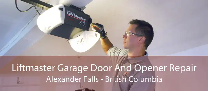 Liftmaster Garage Door And Opener Repair Alexander Falls - British Columbia
