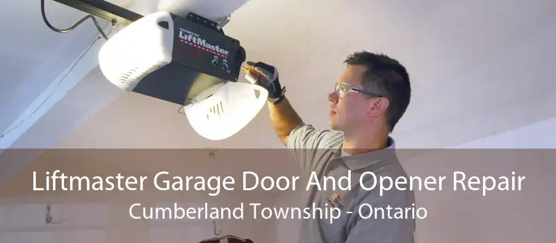 Liftmaster Garage Door And Opener Repair Cumberland Township - Ontario