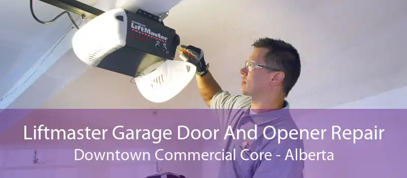 Liftmaster Garage Door And Opener Repair Downtown Commercial Core - Alberta