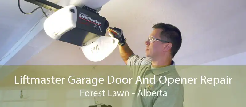 Liftmaster Garage Door And Opener Repair Forest Lawn - Alberta