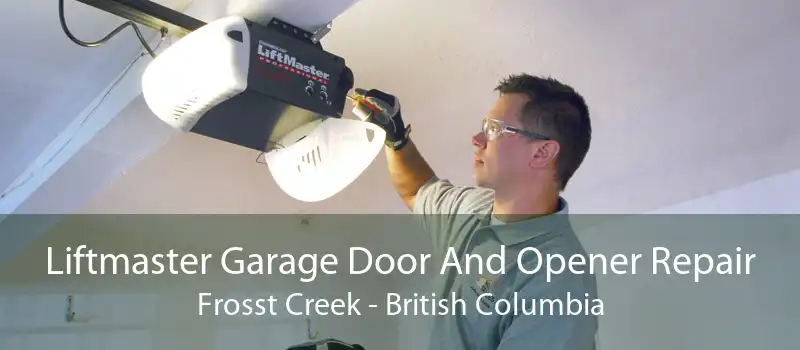 Liftmaster Garage Door And Opener Repair Frosst Creek - British Columbia