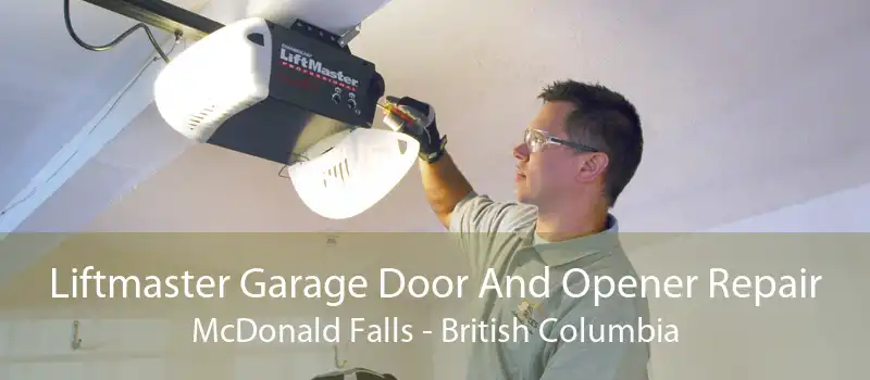 Liftmaster Garage Door And Opener Repair McDonald Falls - British Columbia