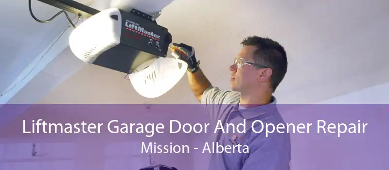 Liftmaster Garage Door And Opener Repair Mission - Alberta